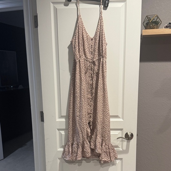 Rails Dresses & Skirts - Rails Floral Midi Dress in Cream and Pink